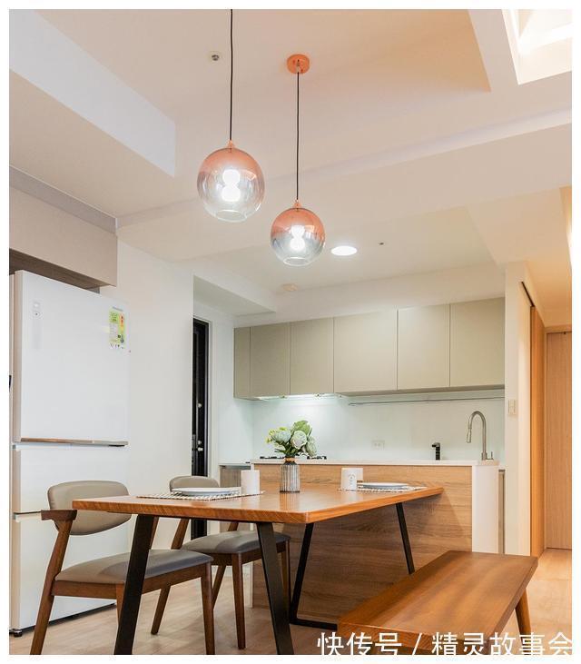 玄关|温暖，是对一个家最好的诠释！她家80㎡，清爽自然，太舒服了！