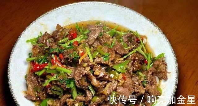 芹菜炒牛肉丝简单制作方法!