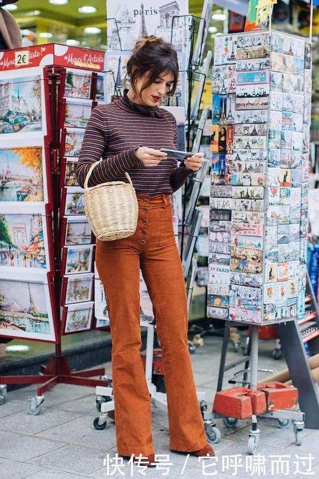 秋冬穿拖地裤,太太太太显腿长了