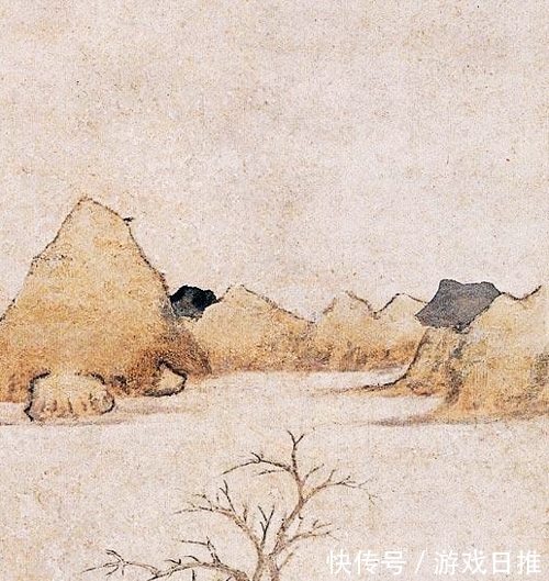 风格&简单中透着雅致,王綦绘《观山图》