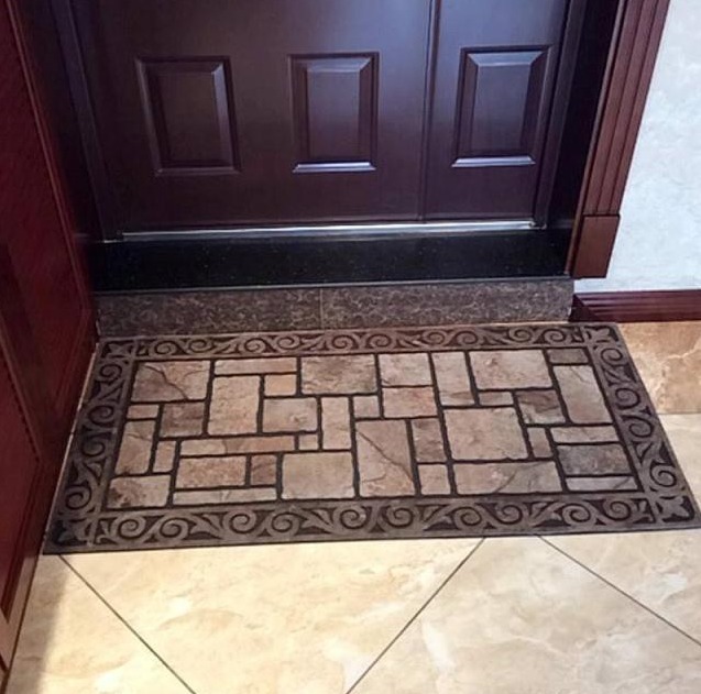 入门垫摆放有讲究,很多人都是随便乱摆,老师傅看了直摇头