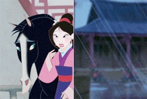 |搞笑GIF趣图：小时候特喜欢看古装片，特别是那点穴神功