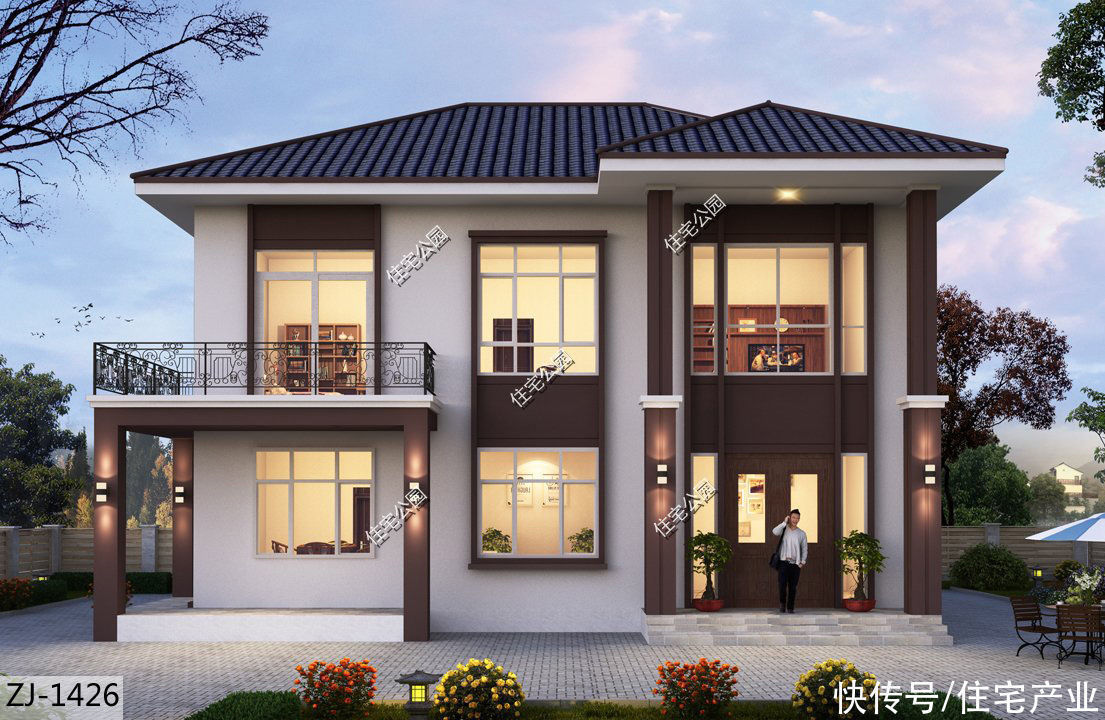 占地尺寸|10套农村别墅,第5、6套建的人最多,第9套造价仅18万?