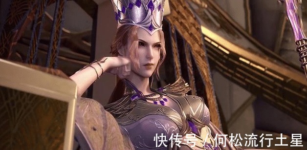 斗罗大陆|斗罗大陆当比比东低头摘掉皇冠后,颜值美翻天,太美了吧
