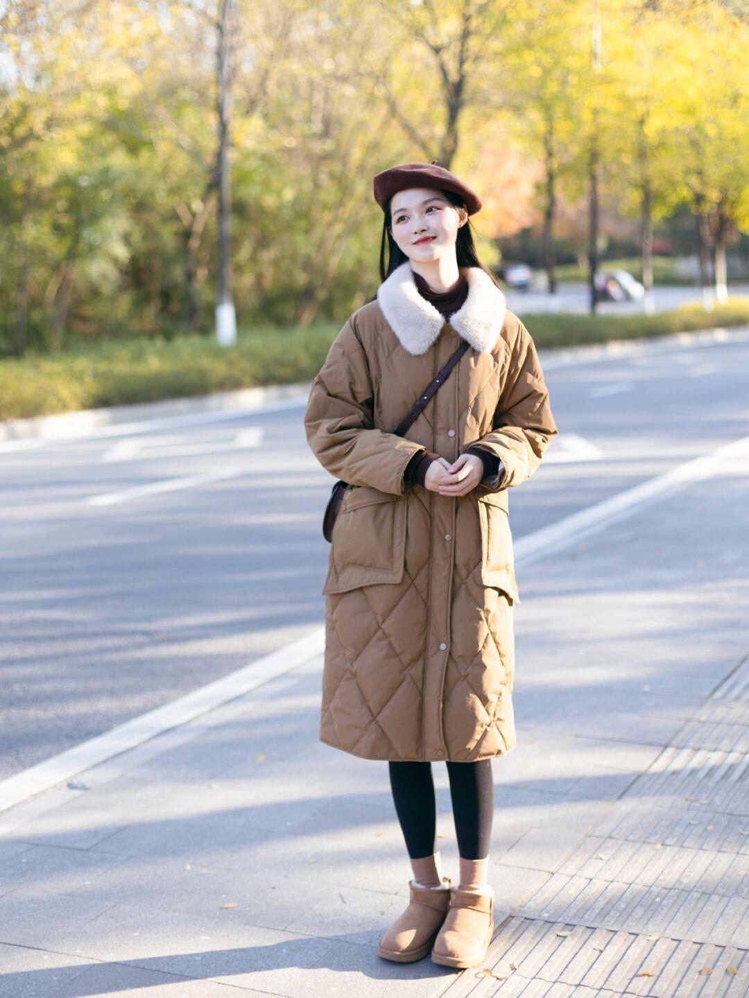 上身 冬天必备的这几件厚外套,谁穿谁好看,搭配鲨鱼裤,显瘦又百搭!