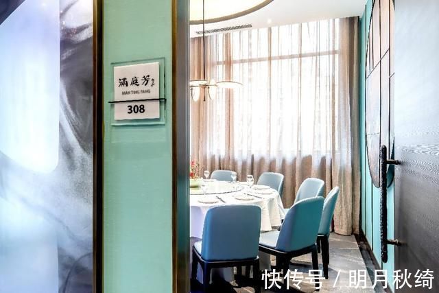 园林|把奢华融入新中式风格的餐厅装修设计