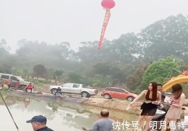 野钓|这种黑坑第一次见，美女端茶倒水递烟，这还是钓鱼吗