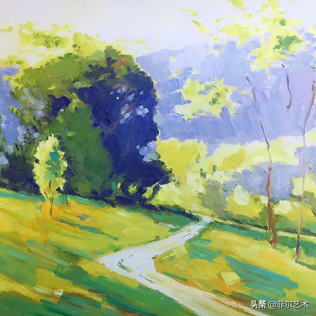 科利|光色十足，如梦如幻~美国画家尼古拉斯·科利风景油画作品欣赏