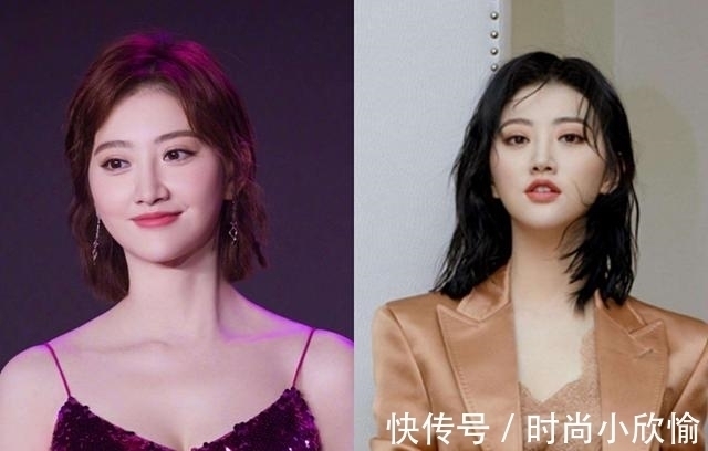 方脸 每种脸型都有适合的发型,方脸不适合黑长直,长脸自然卷发最美