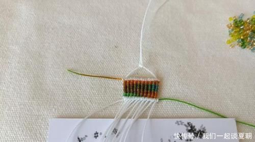 白线|五彩南美蜡线编个小挂饰,出彩了DIY绳结编织,附编绳教程