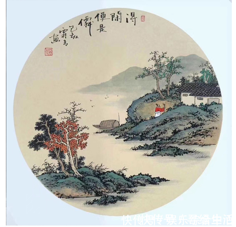 实力派|画家黄创新 青年实力派仿古山水画艺术家