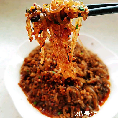 肉沫|可以光盘的蚂蚁上树（并非烂肉粉条）