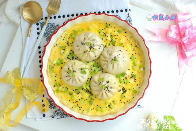 包子|10分钟给孩子做一份营养早餐,比煎饼油条健康又好吃,很简单