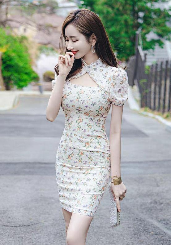 中式|旗袍的中式美风,这才是国粹中的经典,细腻温婉儒雅