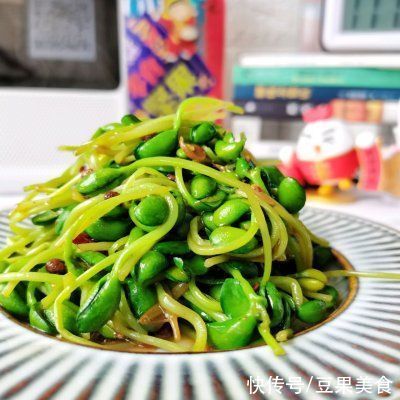 懒人最爱的爆炒豆苗，因为它我都爱上做饭了