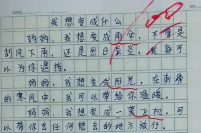 走红|小学生“满分作文”走红，尤其第3篇，网友感慨：是个人才