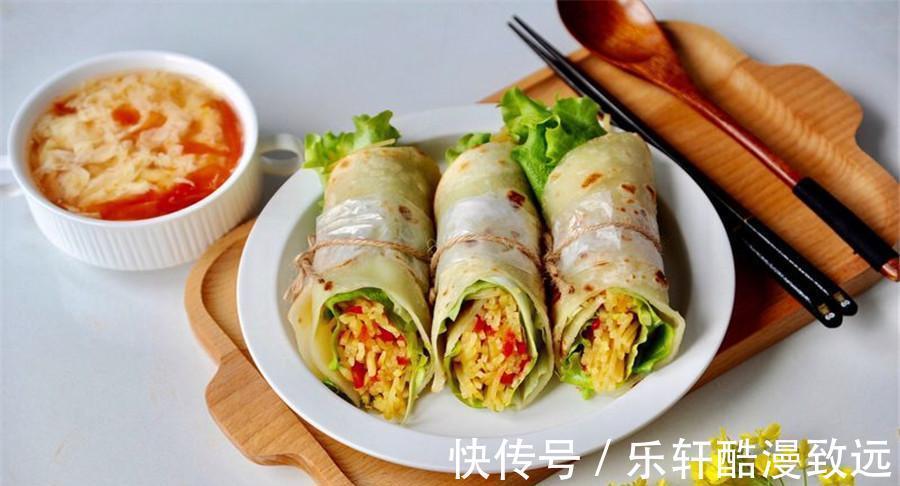 土豆丝卷饼|土豆丝卷饼,经典美味,吃上去很享受