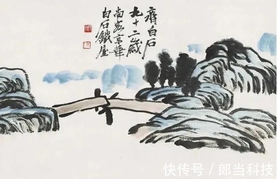 临摹$女徒弟误以为齐白石没画完,擅自添了几笔,764万的画作变成63万