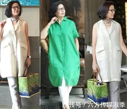 萝卜裤|60岁后别总穿打底裤,看看时尚博主的穿搭,简约优雅又很时尚