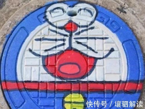 动漫|美术生“井盖”上面画动漫,皮卡丘不算经典,图4蓝忘机无人敢踩