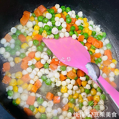 玉珠|玉珠归巢 虫草花和鸡头米搭配的纯净素食