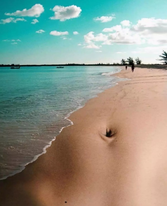 艺术家|这位好“色”的艺术家,拿大自然当画板,引11万人“想入非非”!