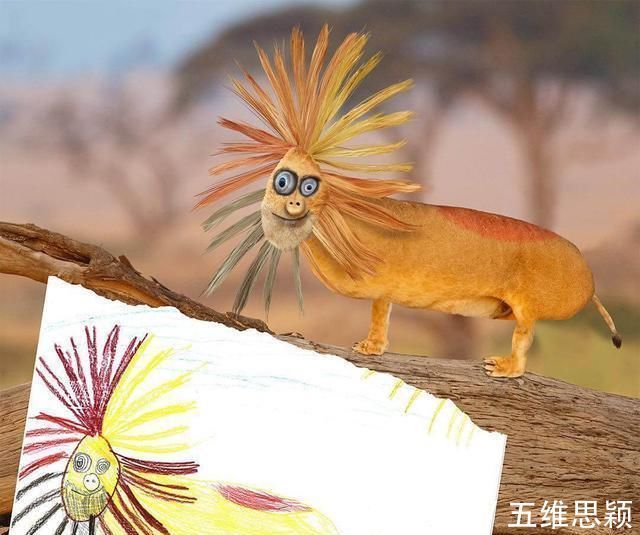 爸爸&儿子是“灵魂画手”,老爸将涂鸦还原到现实,不小心创造出新物种