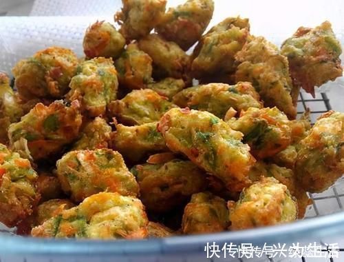 炸萝卜丸子|炸萝卜丸子,记住“1腌2拌3炸”技巧,不加一滴水,丸子放凉也脆
