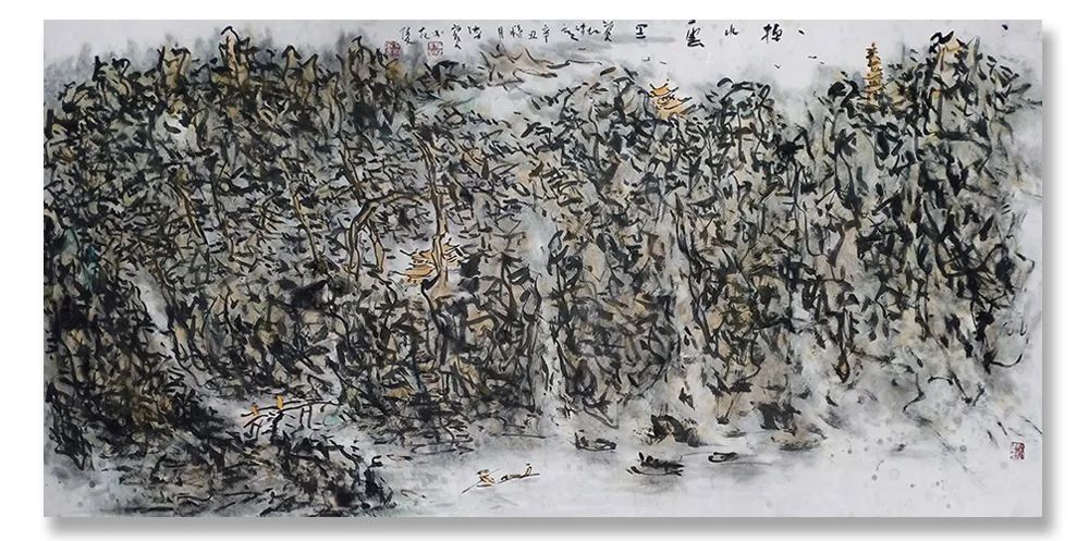 中国画!《大美为真》中国当代书画名家学术邀请展—?江海滨