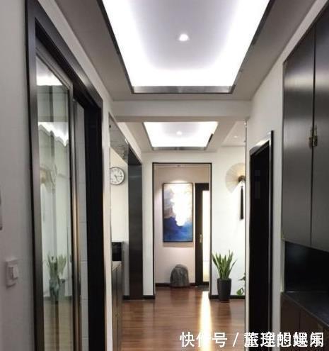 柜子|参观闺蜜家120㎡新房,高端大气上档次,一进门就被客厅迷住了!