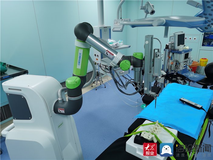 空白|新举措！泰安市中心医院率先引进骨科机器人填补泰安空白