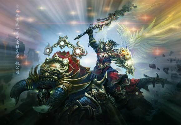 封神演义前期,出现的十大法宝落宝金钱、金蛟剪、九龙神火罩