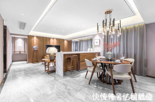 横厅|看完她家才知,没有红木与雕花的现代新中式,依然可以美到极致!