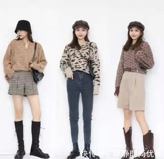 靴子 进入秋冬，还是“轻熟风”最优雅！这样搭配轻松打造出时尚范