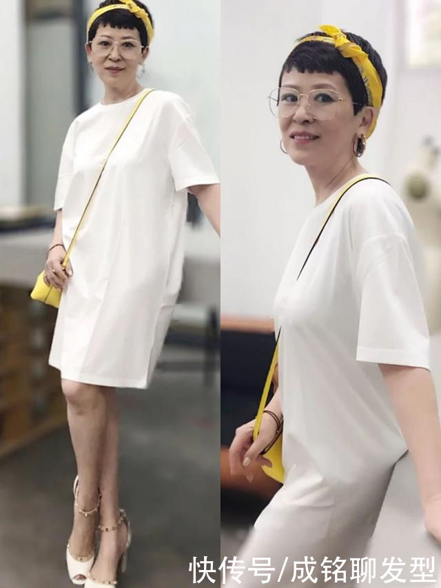 肤色|60岁女人的“穿搭模板”，洋气减龄又显气质，简约大气又有女人味