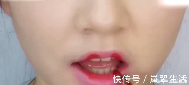 遮瑕 口红太贵?姑娘只用了1支口红 画出了8种唇色!