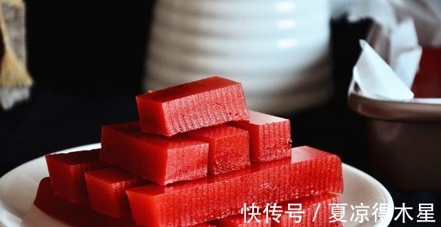 酸甜|自制山楂糕,无添加,酸甜可口又开胃,好吃还健康,小孩子都爱吃!