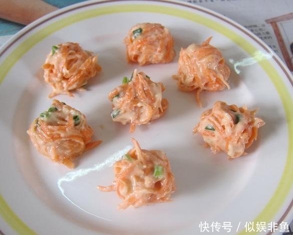外皮|教你炸萝卜丸子,外皮金黄,内里酥软,再挑食的宝宝也爱吃