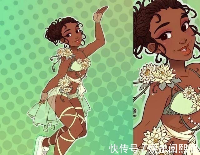 下图|“画风奇特”的迪士尼公主,有人爱到不行,有人却接受无能