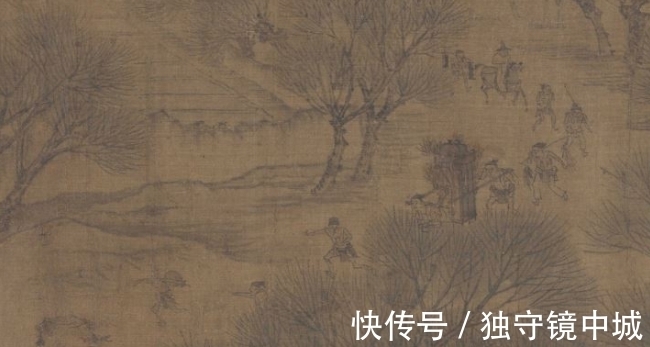 繁荣!把清明上河图放大50倍后,发现一尴尬场景:睡树下的小哥在干嘛!