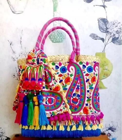 再丑的包包都能用流苏拯救,闲置旧包这样改造,比新买的还美