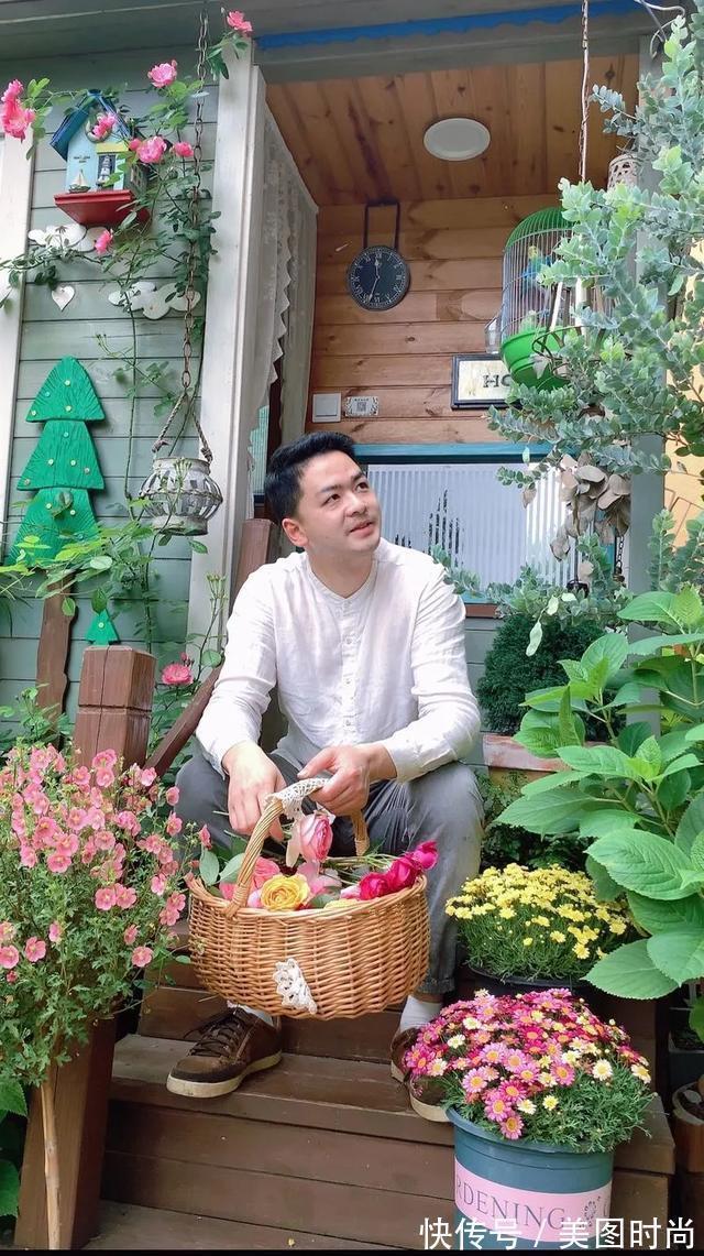 黄先森|3年前,他买了一栋带花园的小洋房,为她打造了一个童话般的花园