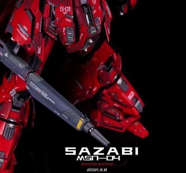 套件|红如烈焰才是沙扎比真本色,姚沙GK1.0涂装制作