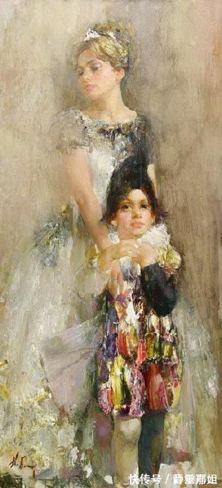 列宁格勒!俄罗斯艺术家尼古拉布洛欣人体油画作品欣赏