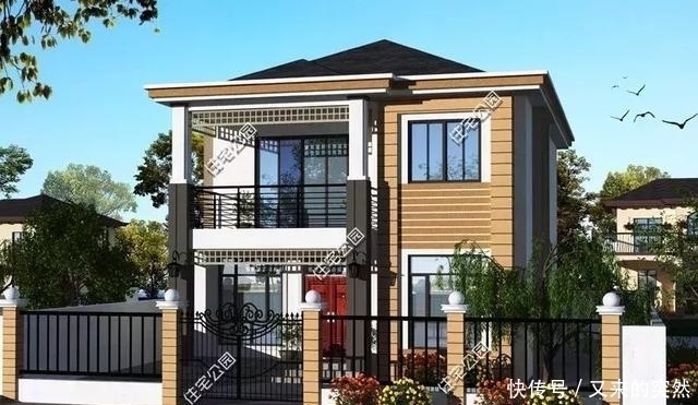 坡屋顶|5套占地100多平的农村别墅,最低20万搞定!含图纸