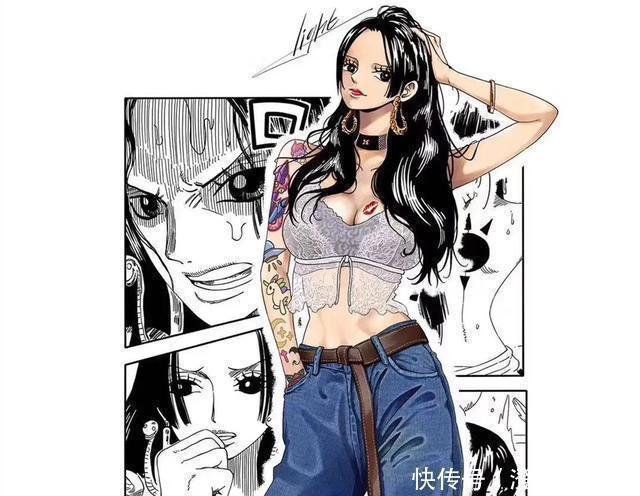 罗宾|海贼王众人换了新造型后，罗宾女帝美若天仙，娜美则变得更年轻了