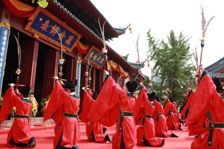 孔子@9月28日杭州将举行祭孔大典 首度重现“活文物”六佾舞