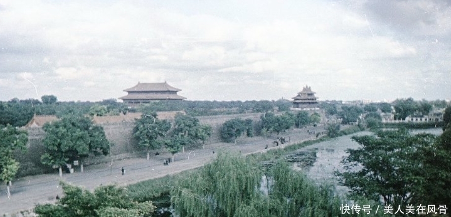 风景|1949年故宫刚解放时的罕见彩照，风景优美，别有一番古韵味