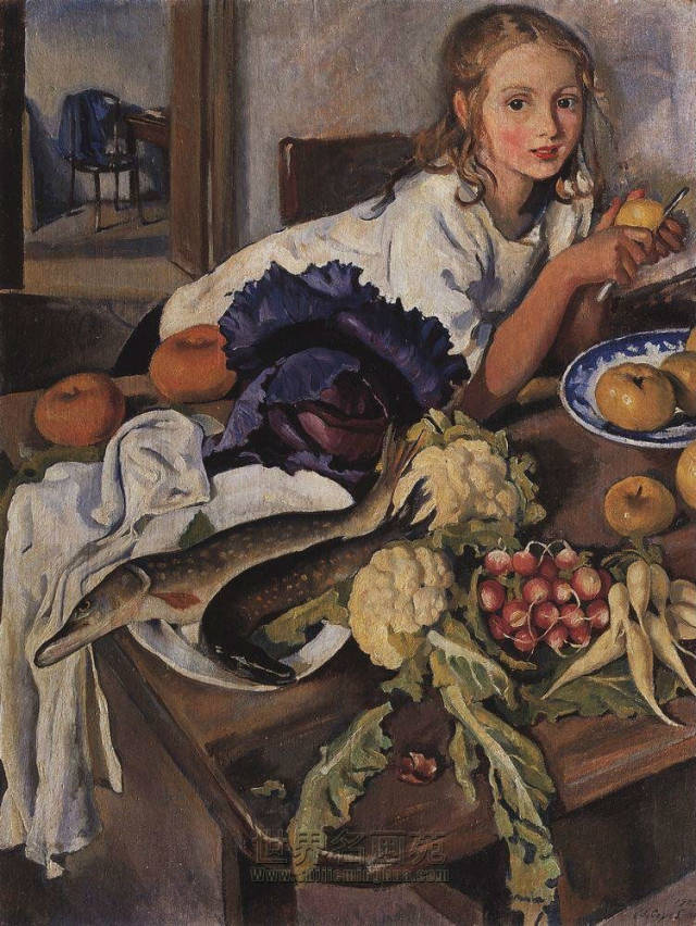 女画家！自恋的女画家 | Serebriakova