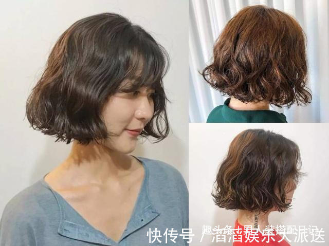 女人 适合40岁中年女人的烫发发型,第3款特别优雅,太显气质了!